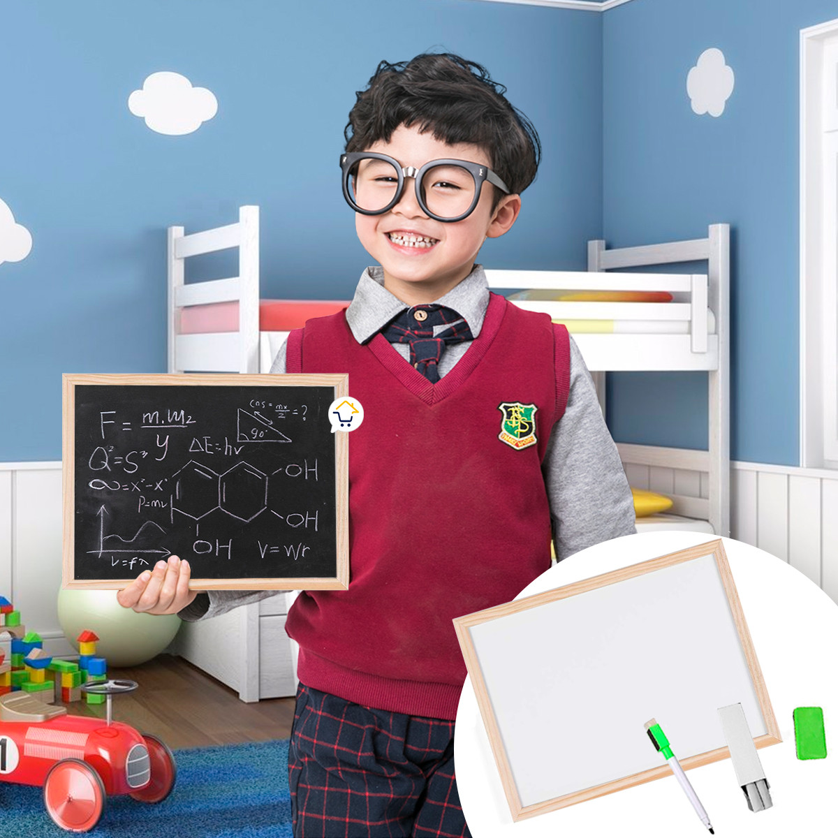 Miniatura 5 de Tablero Doble Cara Didactico GM1903